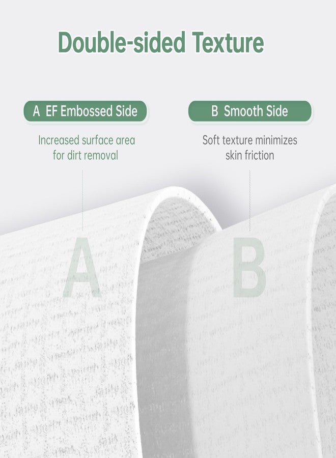 MATERN'ELLA Disposable Face Towels XL Ultra Soft Biodegradable Dry Wipes, Plant-Based Lint-Free Facial Towelettes for Makeup Removal & Sensitive Skin, Premium Texture for Effective Cleansing 50 Count - Image 5